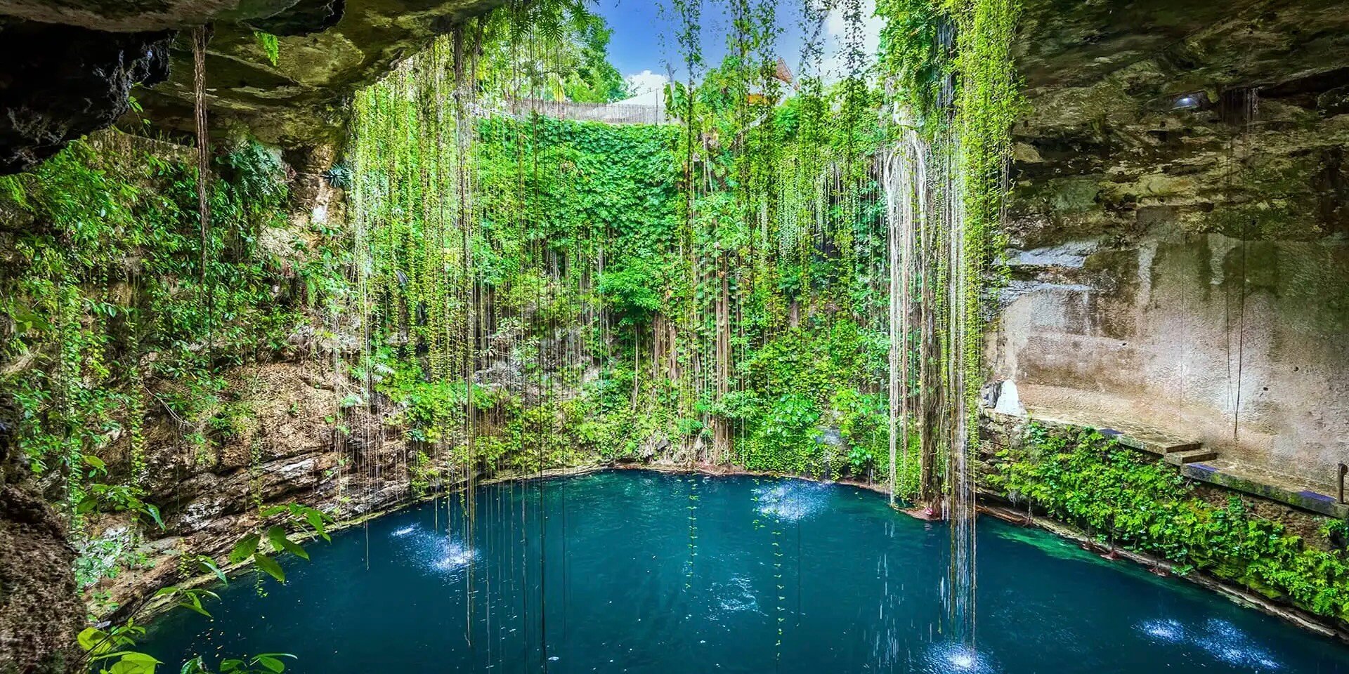 Cenote. Lugares de interés Mérida.