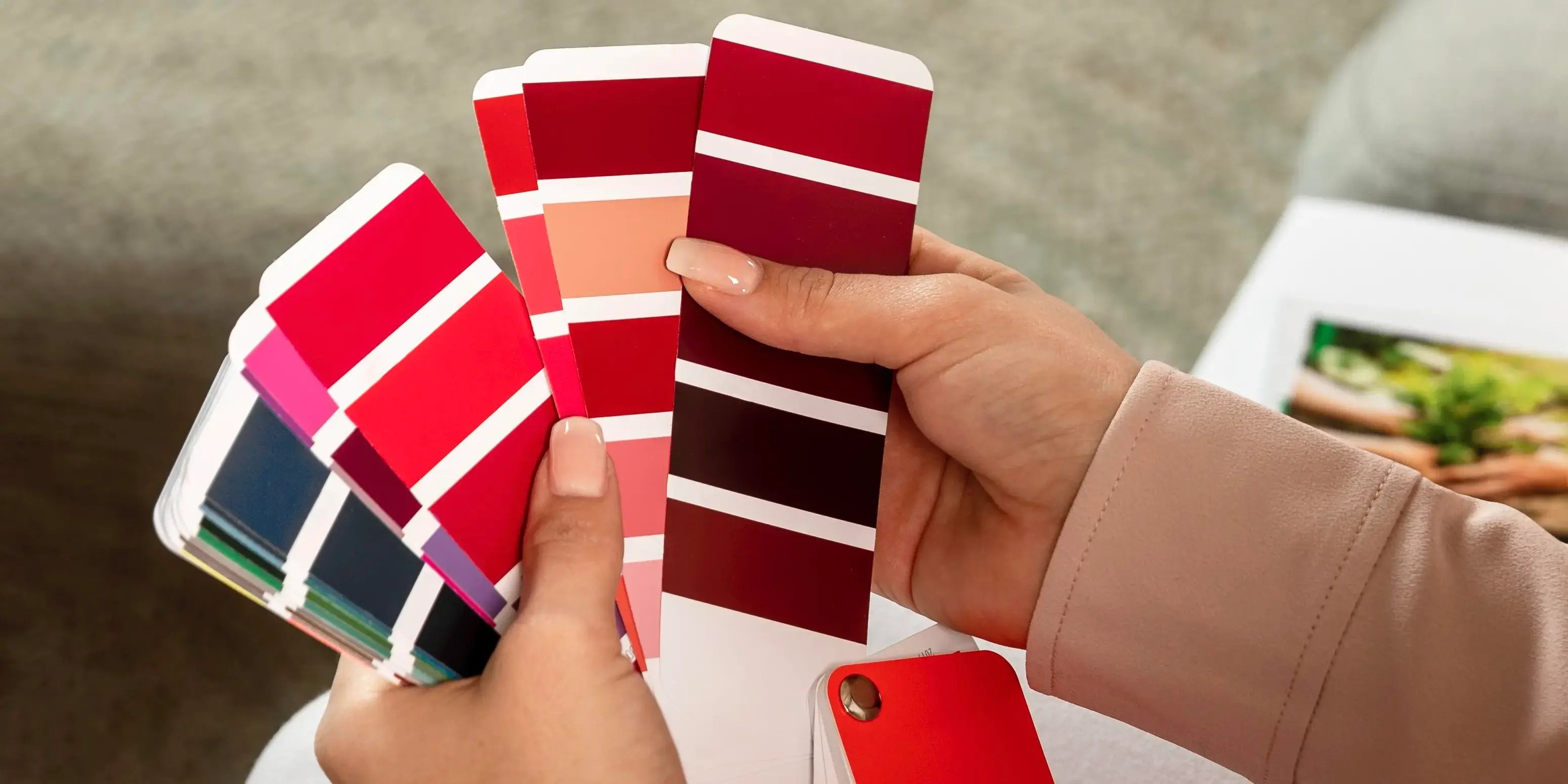 Paleta de colores. Neurointeriorismo