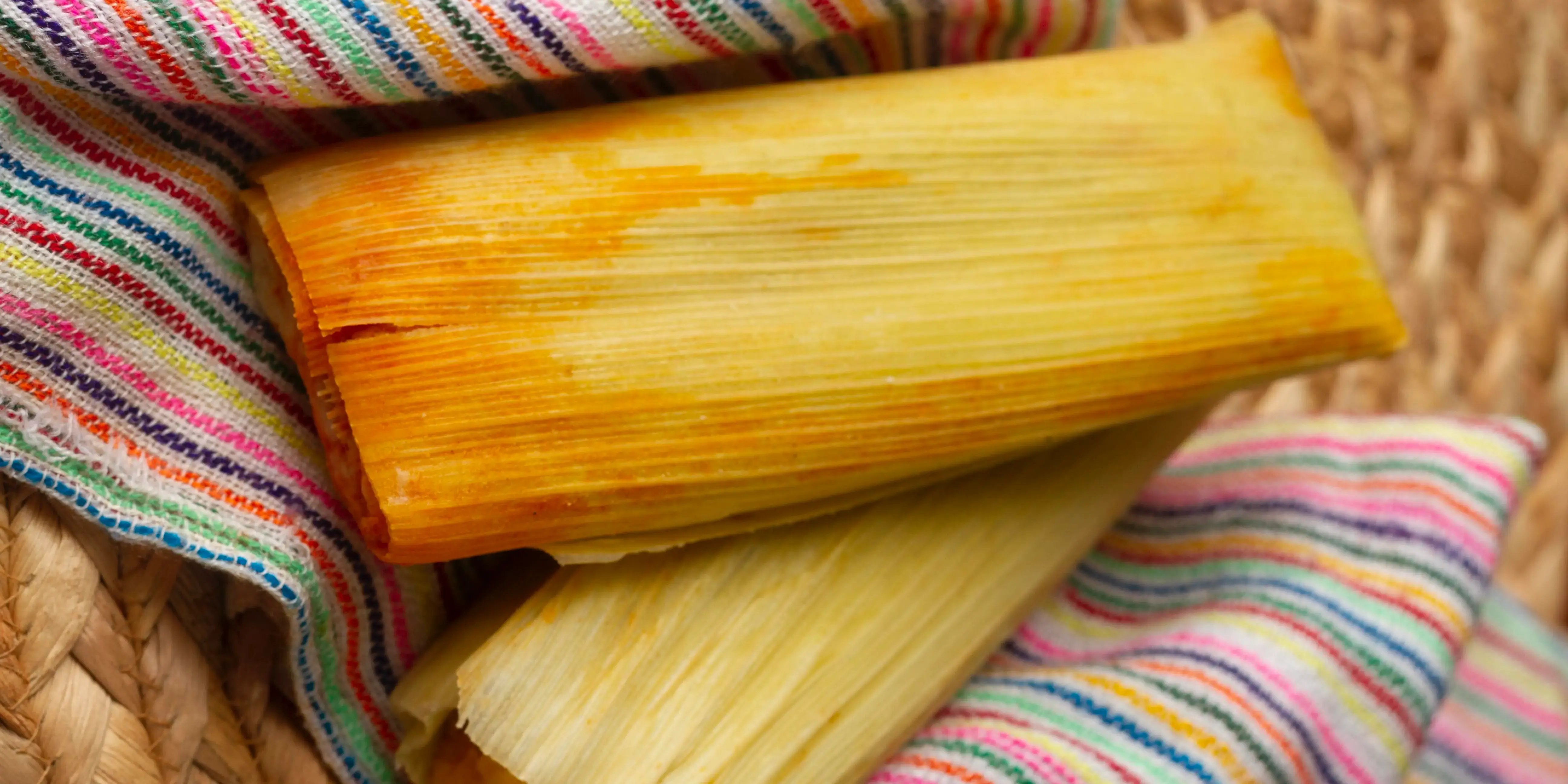 Tamales. Antojitos mexicanos